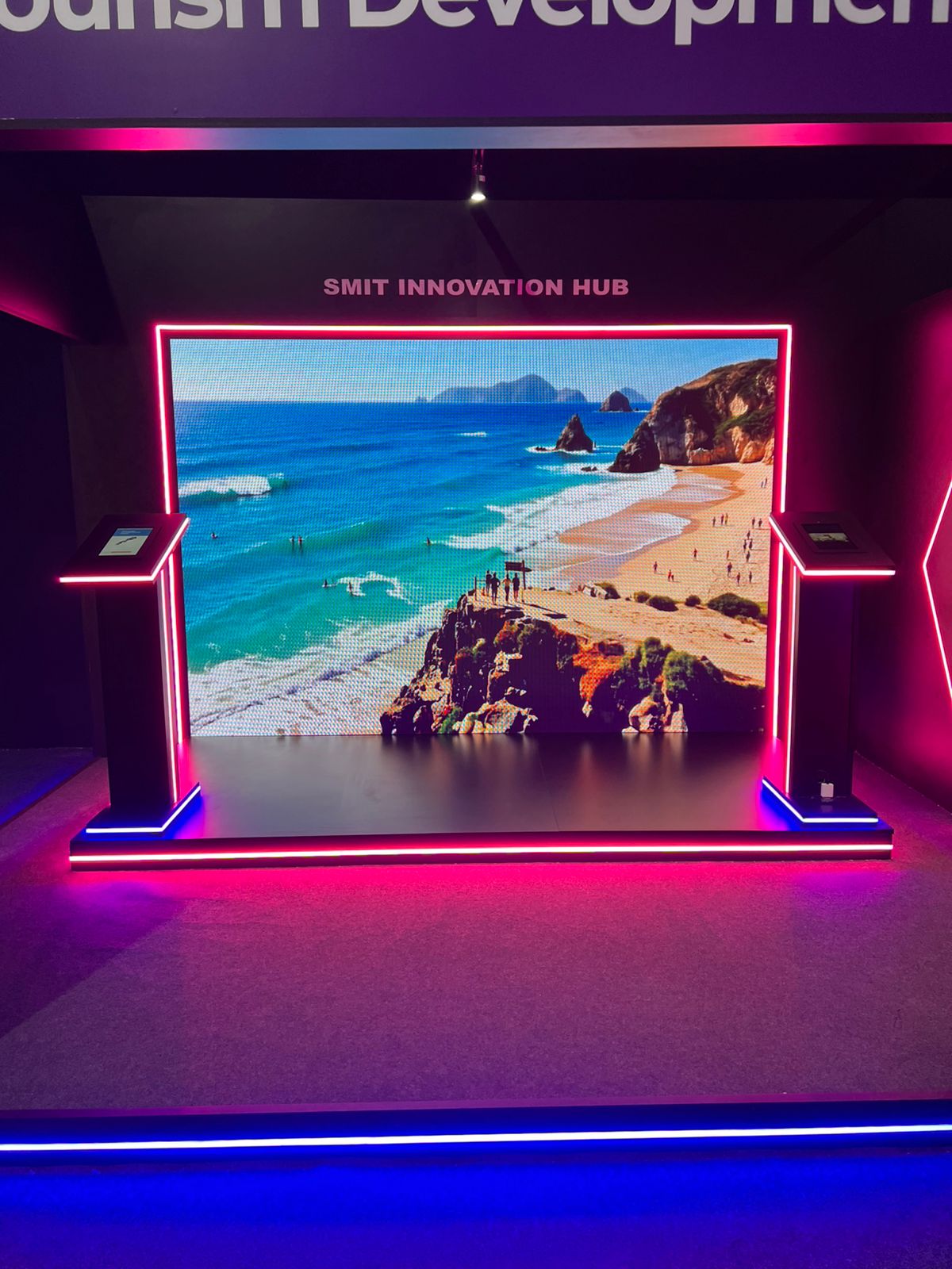 Stand LUMI — vue rapprochée